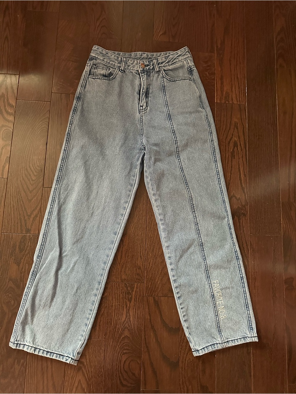 High waisted women’s jeans